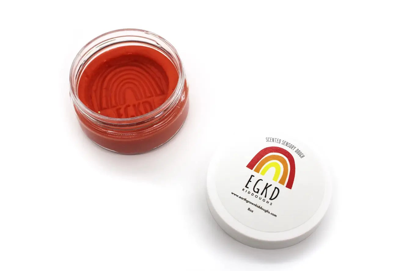 The Red Peppermint Scented Mini KidDough.