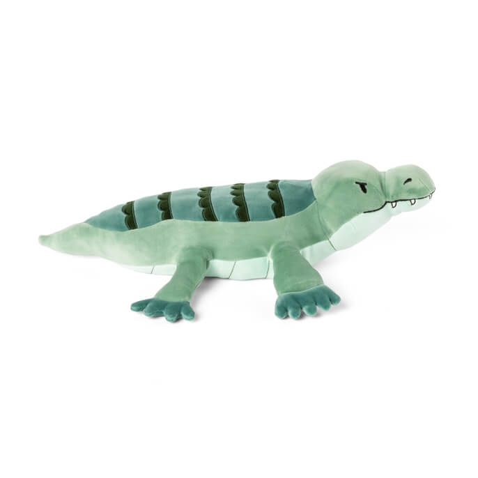 The 3 lb Weighted Alligator Plush from Roamin' Bison Workshop.