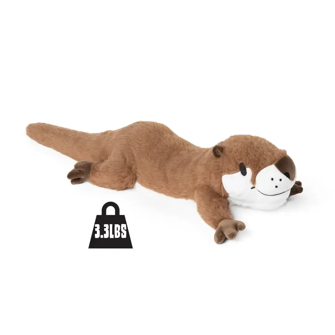 The Weighted Stuffed Otter from Roamin' Bison Workshop.