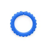 The royal blue Textured Chewable Brick Bracelet.