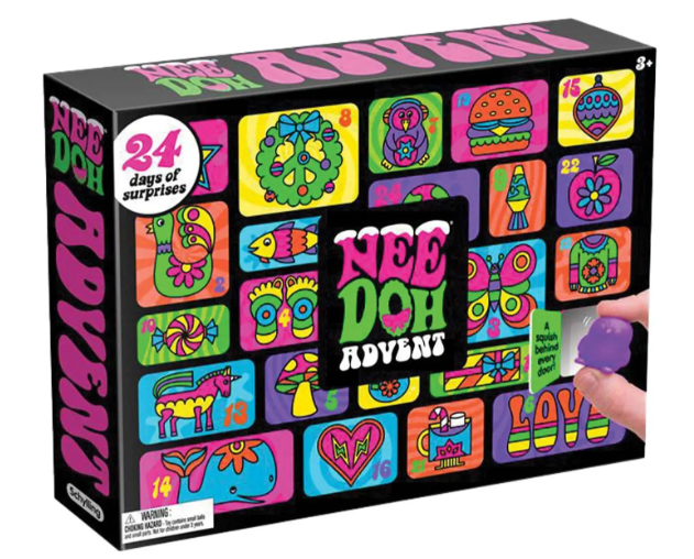 The product box for the Nee Doh Squishmas 2025 Advent Calendar.