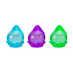 The three variants of Galactic Glow Dream Drop NeeDoh.