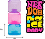 The dimensions of the NeeDoh Nice Ice Baby are 1"x1".