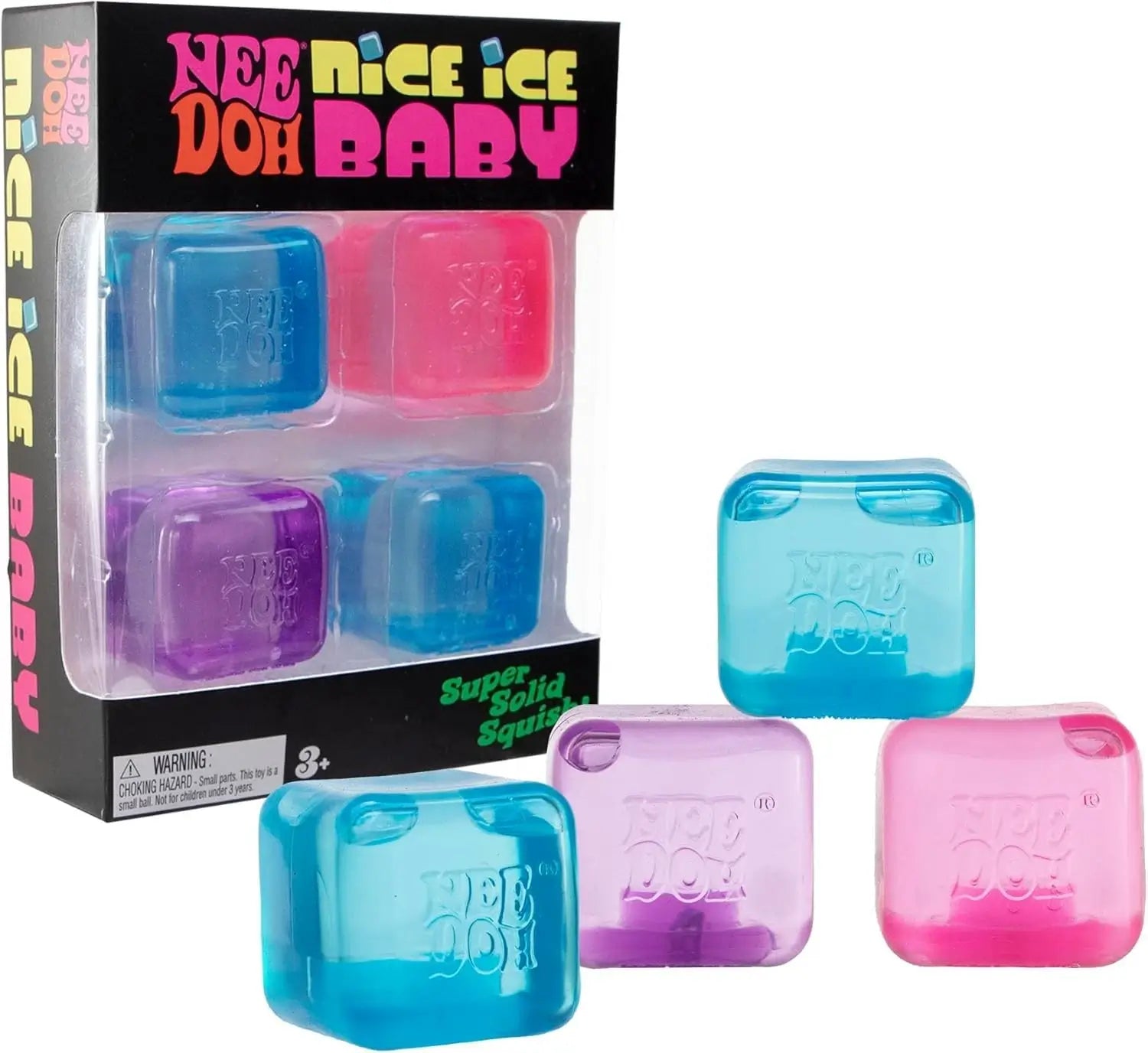 The NeeDoh Nice Ice Baby 4-Pack.