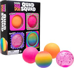 The product package for the Teenie Quad Squad NeeDoh.