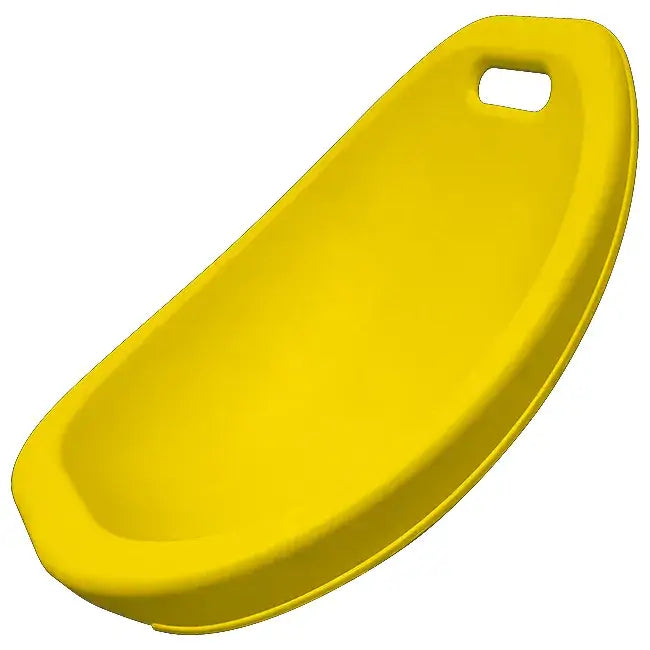 The yellow Scoop Floor Rocker.