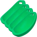 A pack of green four Scoop Floor Rockers.