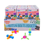 The product packaging for the Sensory Lab Nuts 'n Bolts Fidgets.