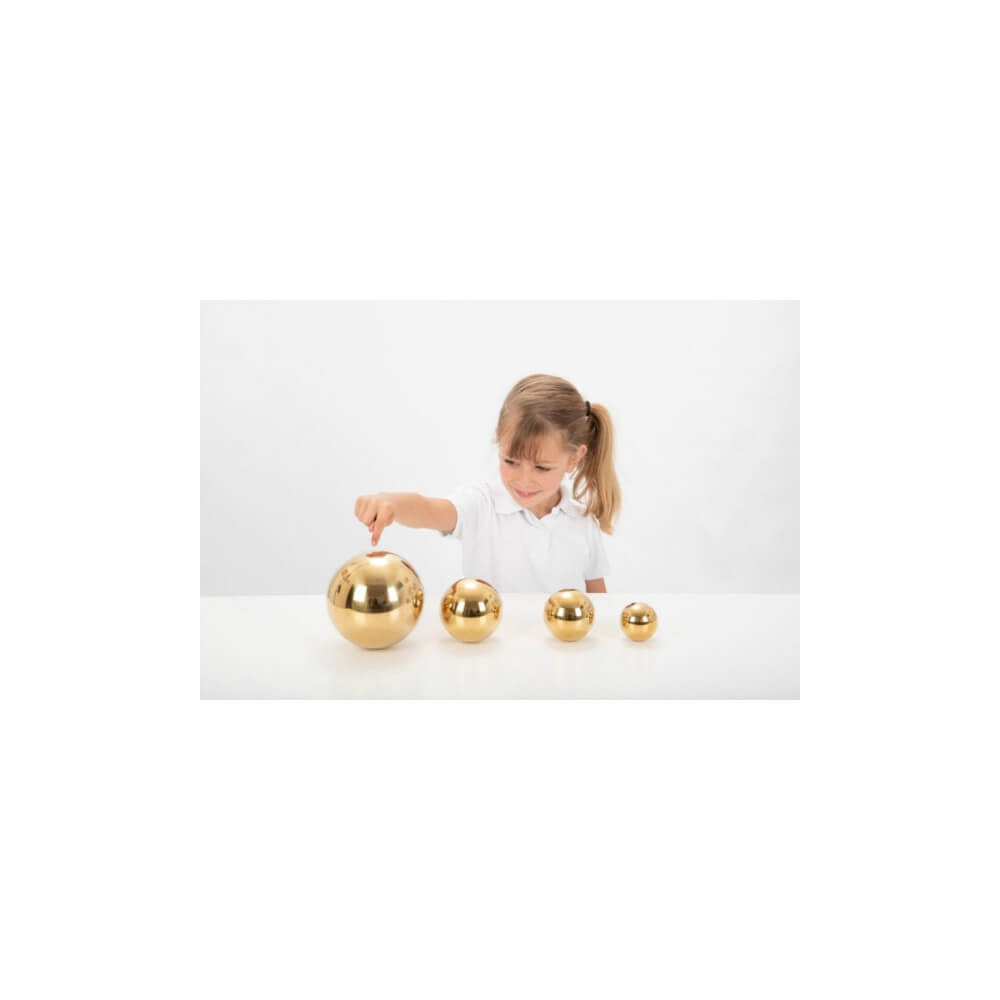 Sensory Reflective Gold Balls.