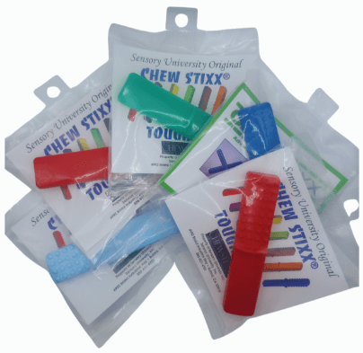 The five variants of the Sensory University Tough Bar.