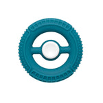 The teal Silicone Fidget Spinner.