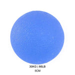 The blue/firm Round Grip Hand Exerciser.