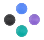 The four variants of the Silicone Round Grip Hand Exerciser.