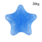 The Blue, firm Silicone Star Hand Grip Exerciser. 