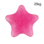 The Pink, Medium firm Silicone Star Hand Grip Trainer.