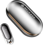 The silver Mech Egg Mechanical Fidget Slider.