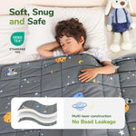 An infographic demonstrating the multi-layer construction which results in no bead leakage.