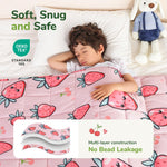 An infographic advertising that the multi-layer construction means no bead leakage.