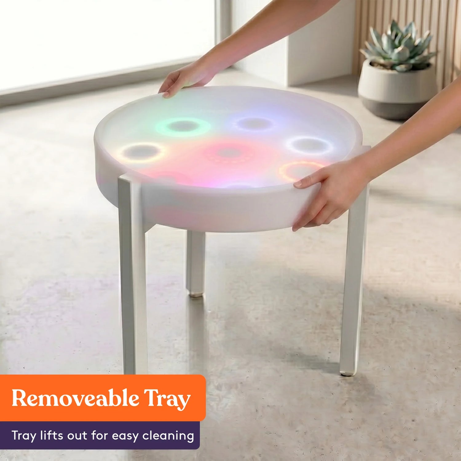 Special Supplies LED Light-Up Sensory Table