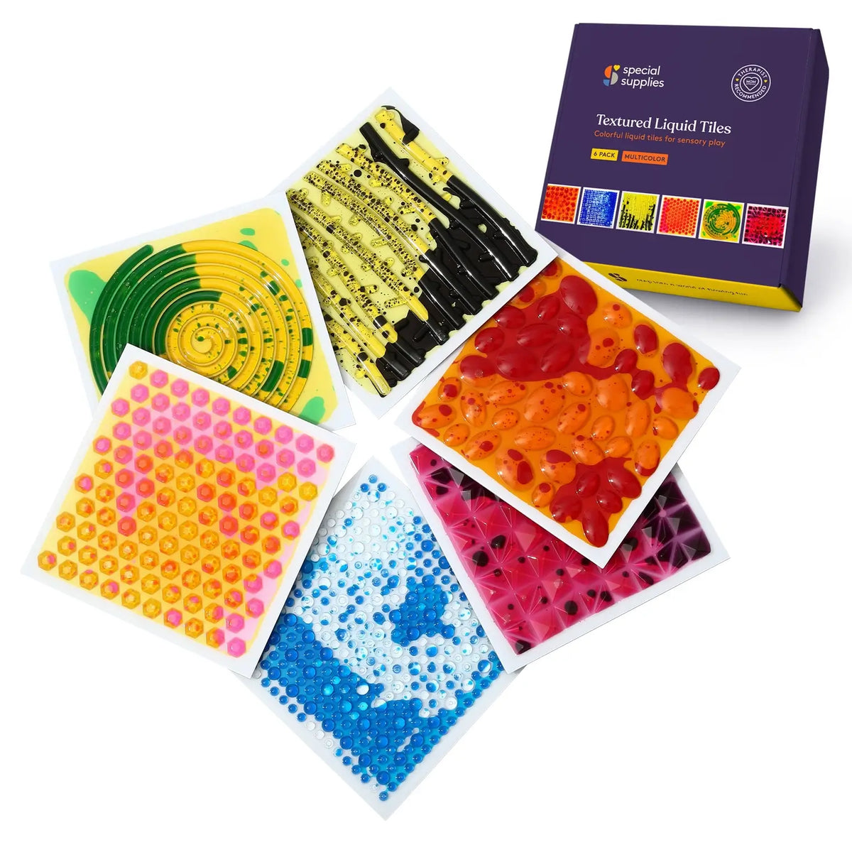 Special Supplies Textured Liquid Floor Tiles - 6-Pack – Sensory Tool ...