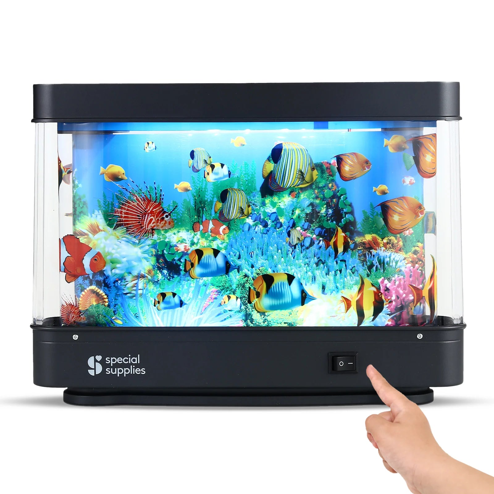 The Special Supplies Vintage Aquarium Sensory Fish Lamp.