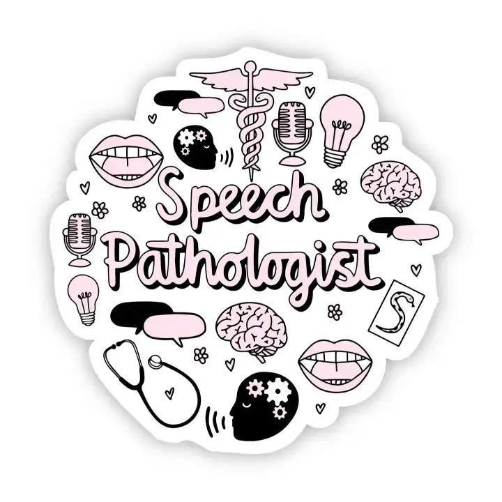 Speech Pathologist Sticker.