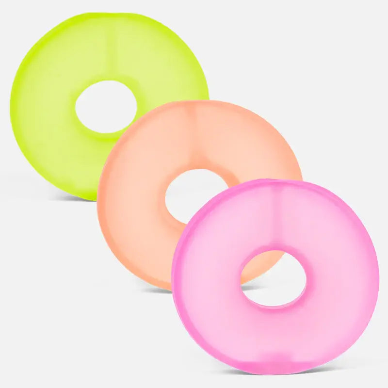 The three different colors in Speks Gump Loop Warm 3-Pack.