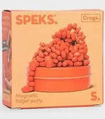 Mini Matte Crags Magnetic Fidget Putty - Coral.
