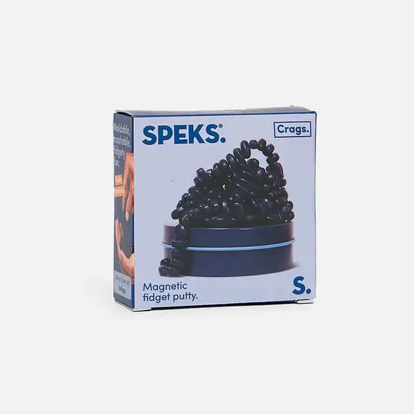 Mini Matte Crags Magnetic Fidget Putty - Indigo.