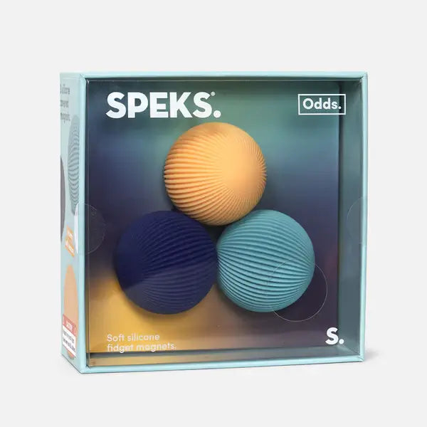 The product package for Speks Odds Vivid Blue Lines.