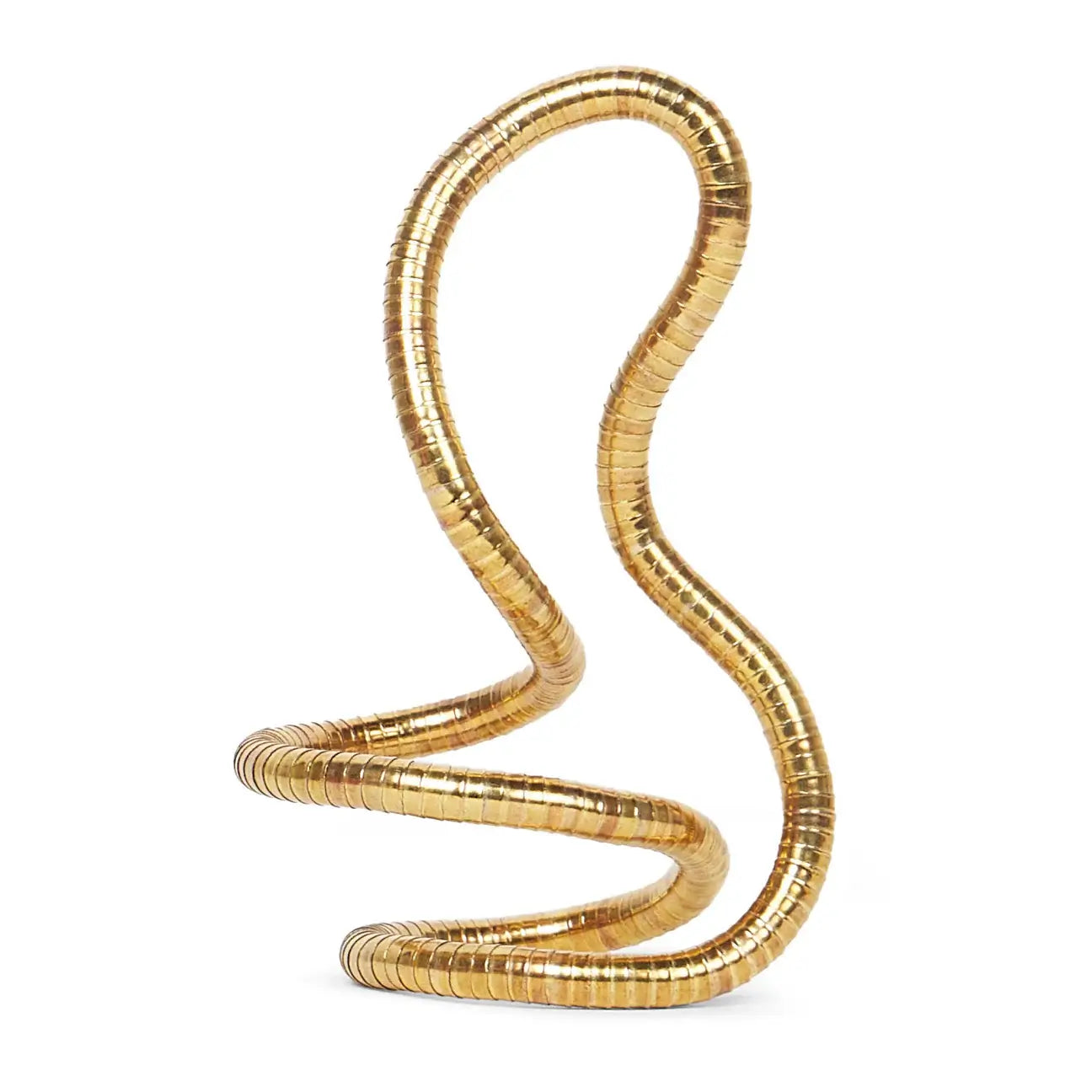 The molded gold Speks Strand Fidget Rope.