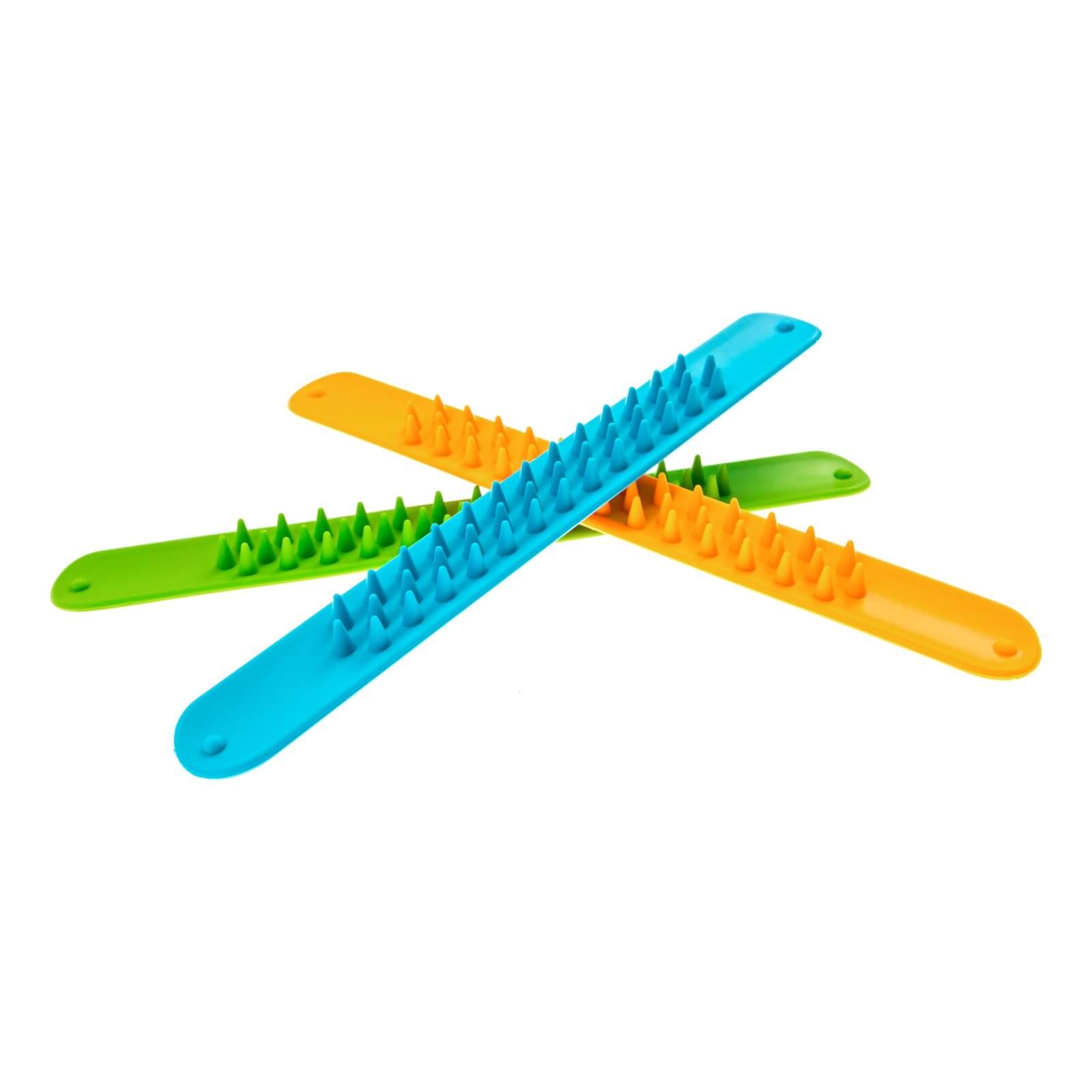 Spiky Sensory Slap Bracelets.