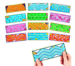 A look at the variety of Squeezy Sensory Mazes.