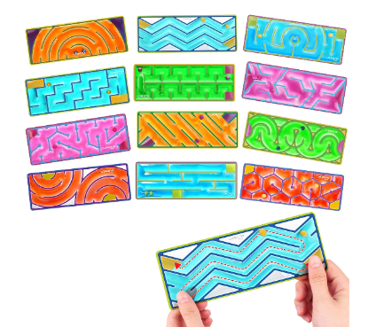 A look at the variety of Squeezy Sensory Mazes.