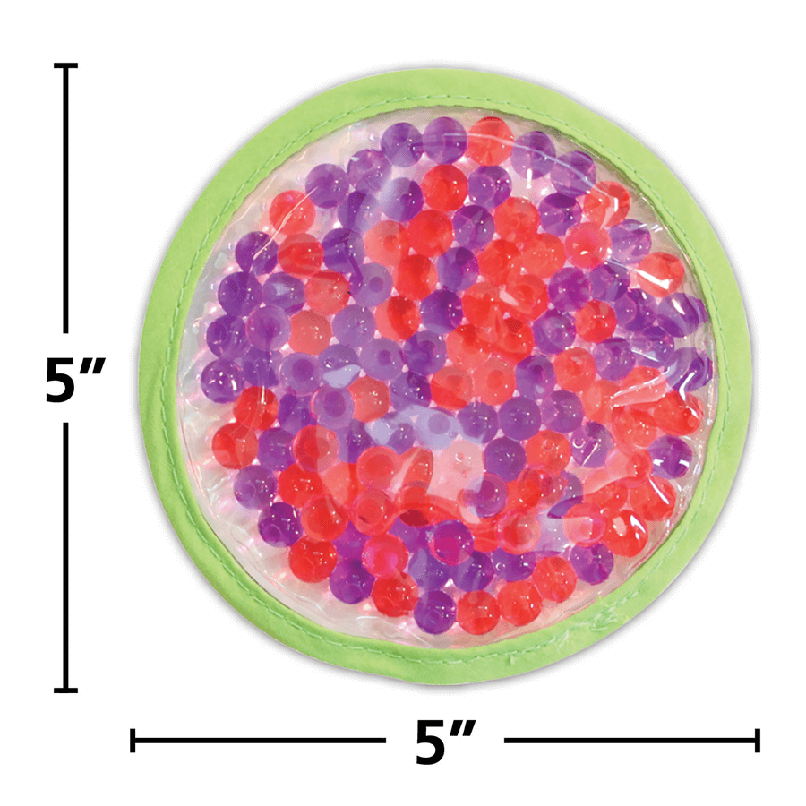 Dimensions of Squishy Stuff Sensory Discs.