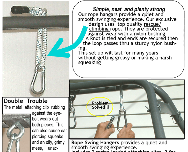 The Steel Rafter Bar for Swings parts information.