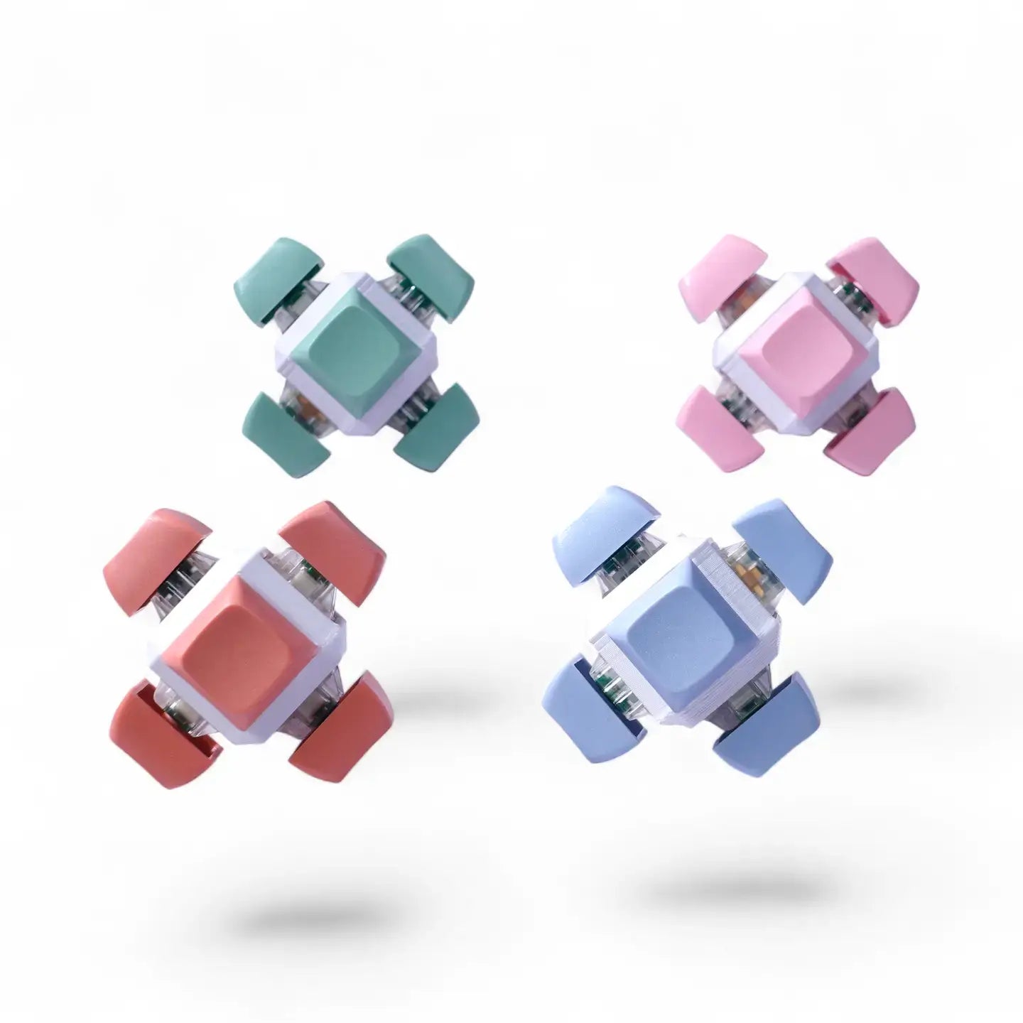 The 6 Key Cube: Mechanical Keyboard Fidgets.