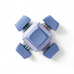 The Pastel Blue 6 Key Cube: Mechanical Keyboard Fidget.