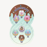 An infographic revealing the names of all of the Sugar Bear Squishers.