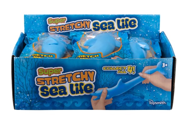 The Product Box for Super Stretchy Sea Life.