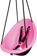 The pink Swurfer Kiwi Baby and Toddler Swing.