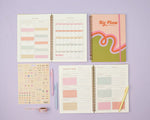 A look at the features of the Loop De Loop 2026-2027 Dated Academic Planner.