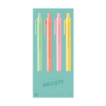 Jotter Pen Set 4-Pack, Anxiety - Talking Out of Turn.