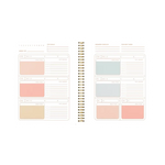 Sheets for weekly goals.