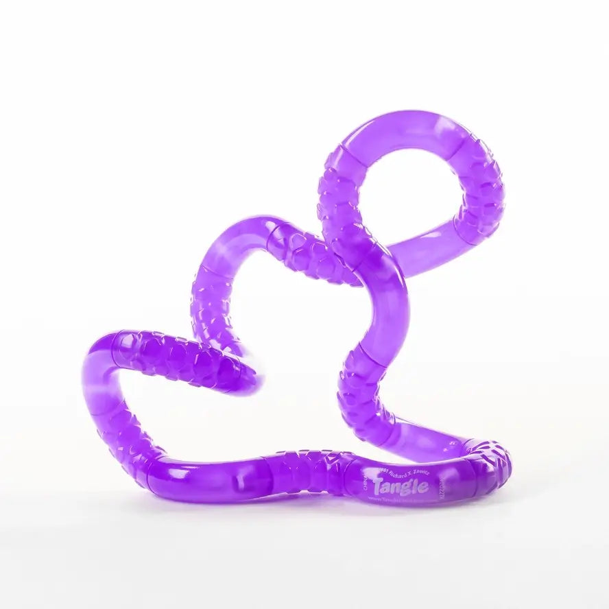 The purple Glow-in-the-Dark Tangle Jr.