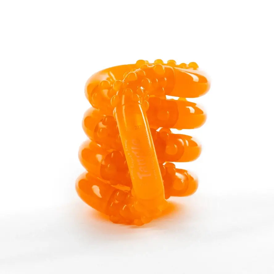 The orange Glow-in-the-Dark Tangle Jr.