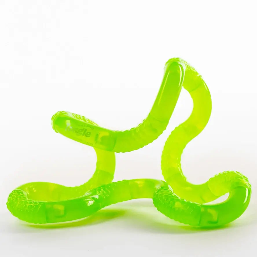 The green Glow-in-the-Dark Tangle Jr.
