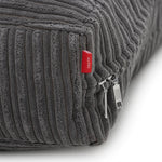 The zipper enclosure on the Terry Corduroy Children's Crash Pad.