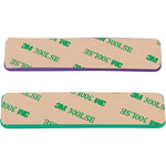 The sticker strips on the Silicone Zen Raised Strips.