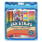 Sandy Brights Zen Strips Fidget Sensory Stickers 4 Pc.